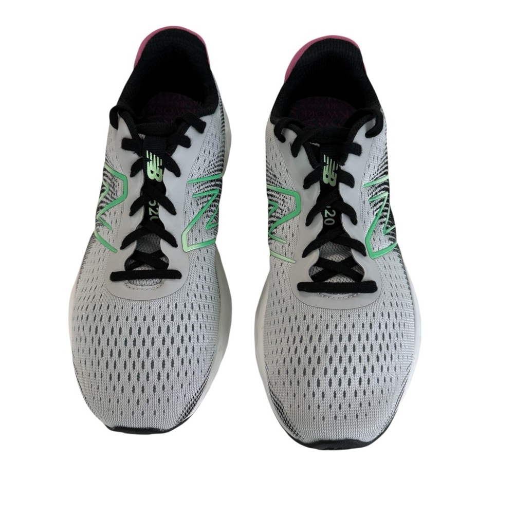New Balance 520 V8 Running Shoes Raincloud Green Aura Pink Women's Size 8 - Picture 8 of 12